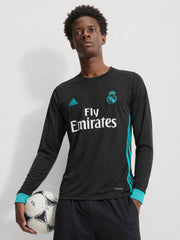 Real Madrid 2017-18 Away Long-Sleeve Jersey