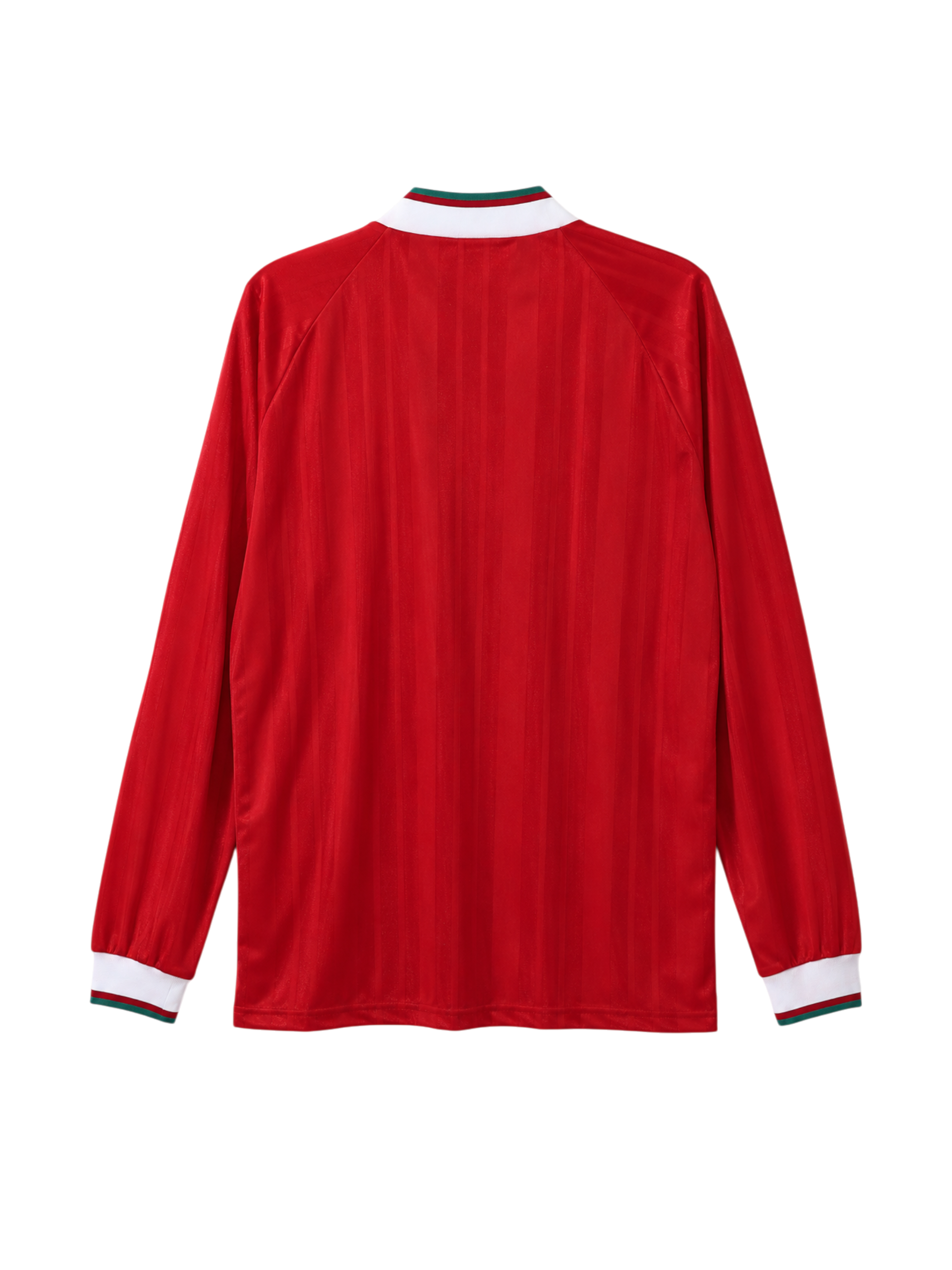 Liverpool 1993-95 red home long-sleeve retro football jersey with Carlsberg sponsor
