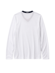 Manchester United 2008-09 white away long-sleeve retro football jersey Champions League final