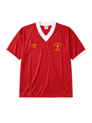 Liverpool 1980/81 home football jersey by Umbro with European Cup Final Paris 1981 embroidered crest