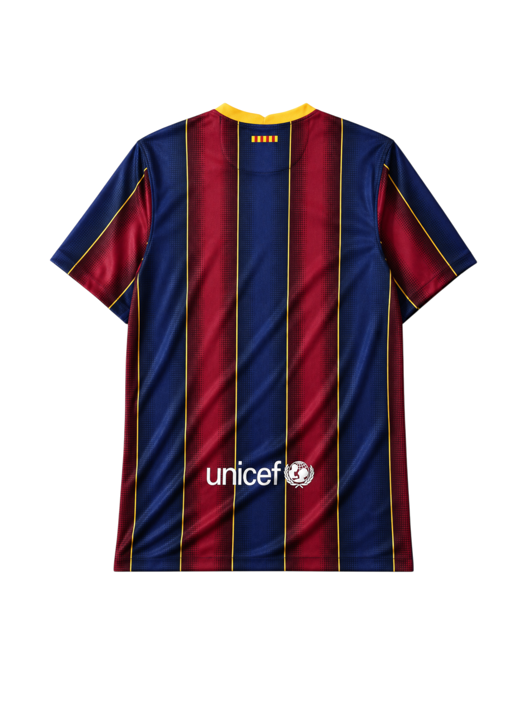Barcelona 2020/21 home football jersey by Nike with Rakuten sponsor logo