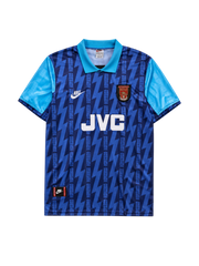 Arsenal 1994/95 away football jersey by Nike with JVC sponsor logo