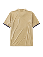 Barcelona 2001/02 away football jersey by Nike in gold and navy
