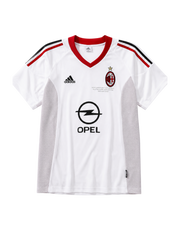 AC Milan 2002/03 away football jersey by Adidas with 2003 Champions League Final crest