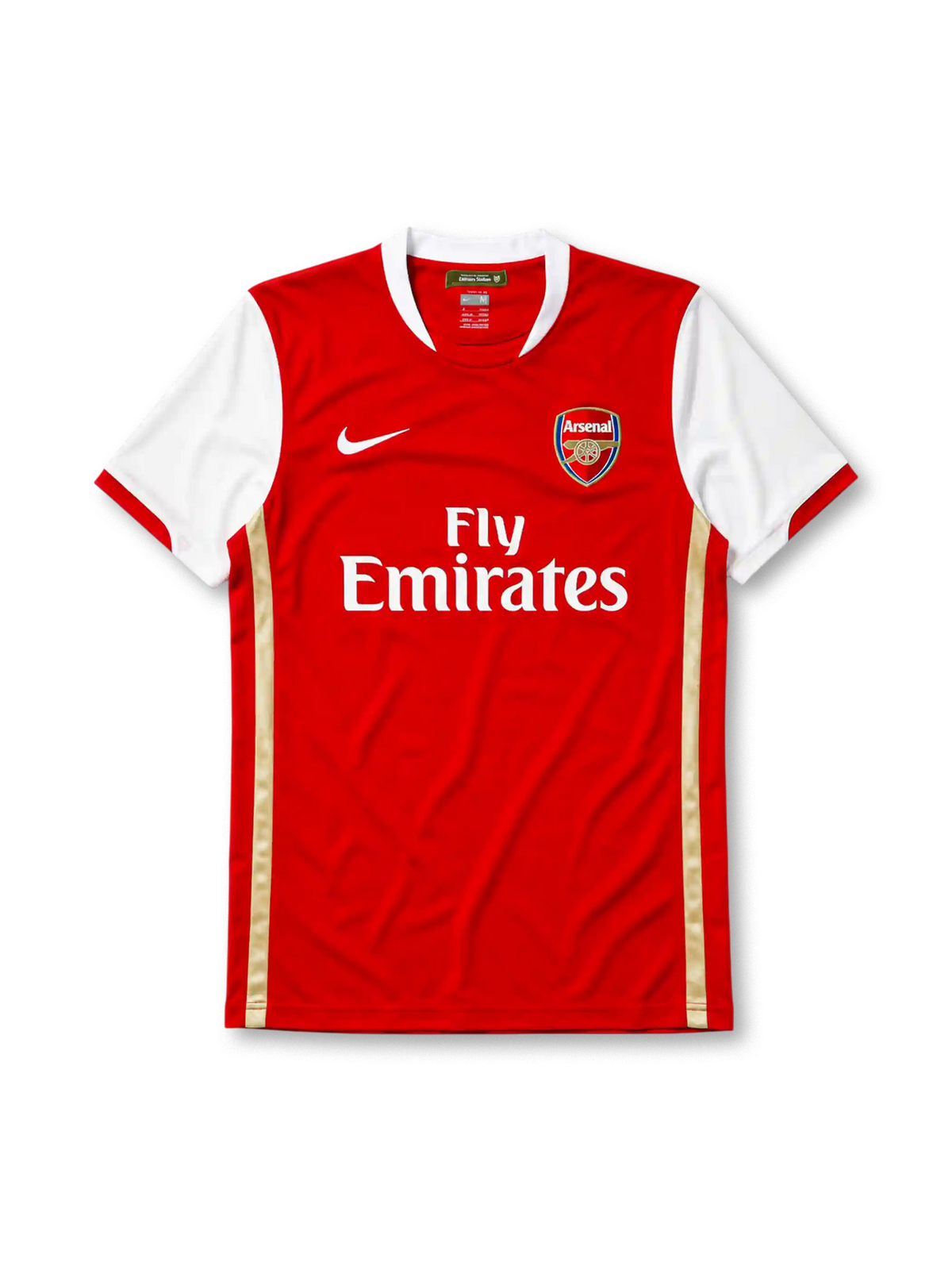 Arsenal 2006/07 home football jersey by Nike with Fly Emirates sponsor logo