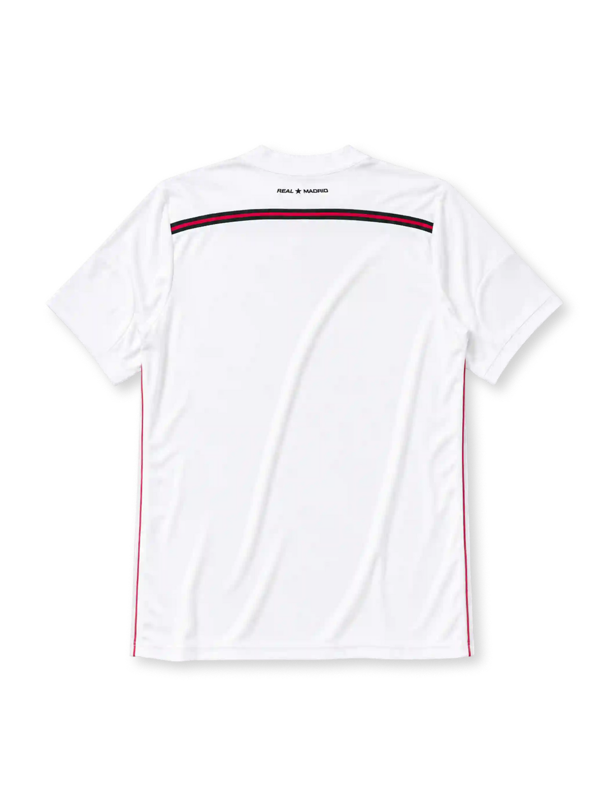 Real Madrid 2014/15 home football jersey by Adidas with Fly Emirates sponsor logo