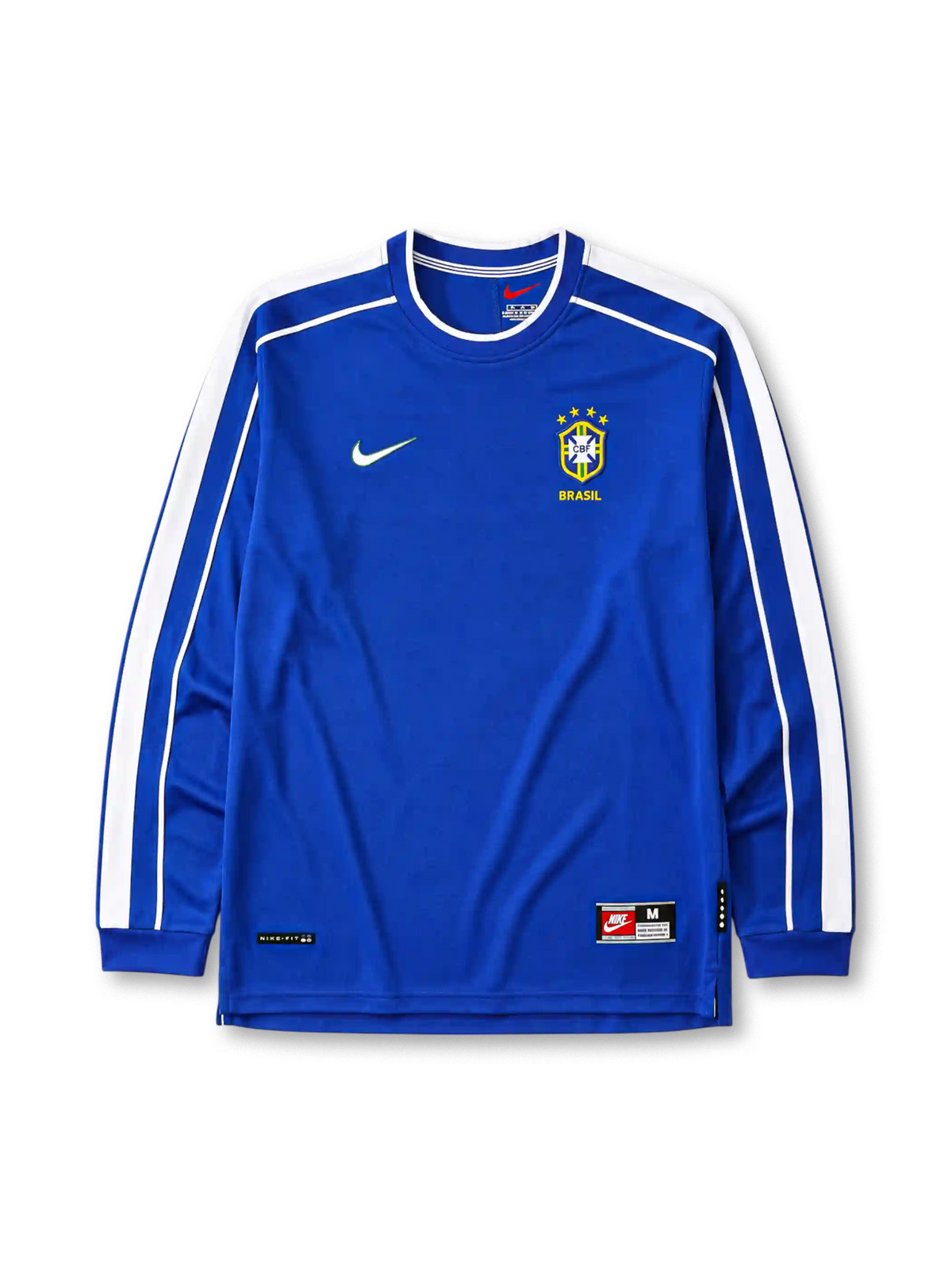 Brazil 1998 away football jersey by Nike from the World Cup kit era