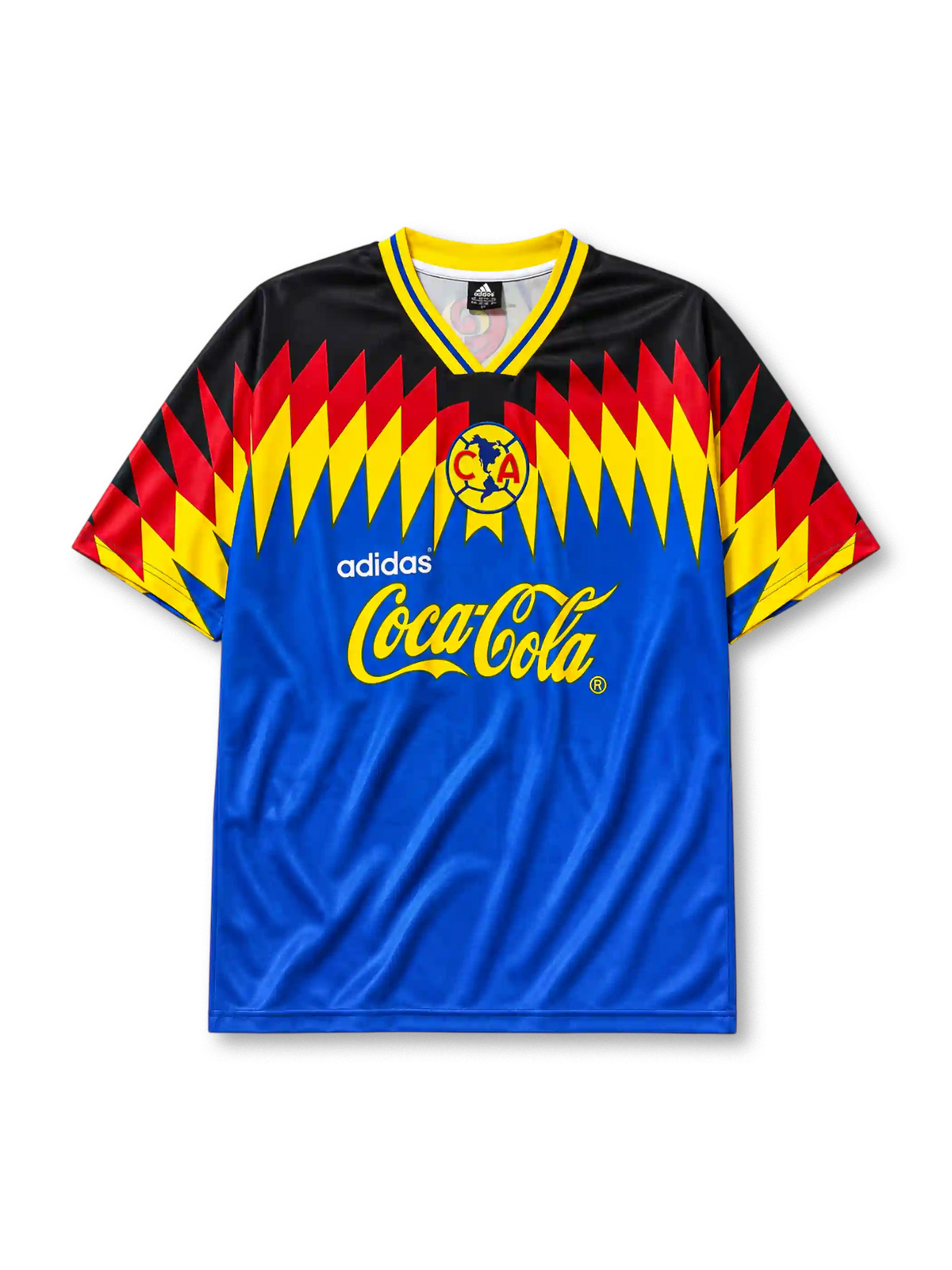 Club América 1995 away football jersey by Adidas with Coca-Cola sponsor logo
