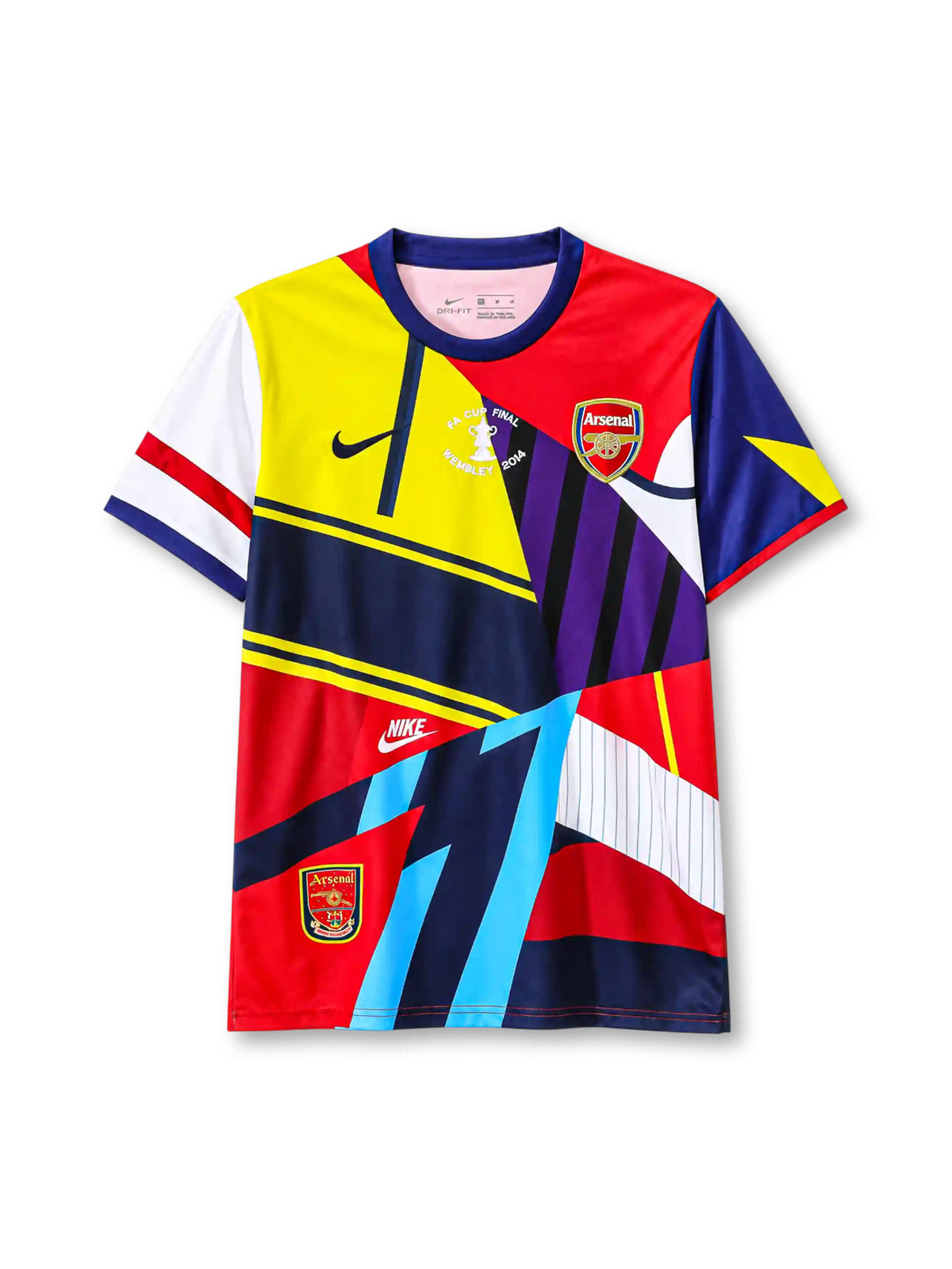 Arsenal 2014 commemorative football jersey by Nike marking the FA Cup Final at Wembley