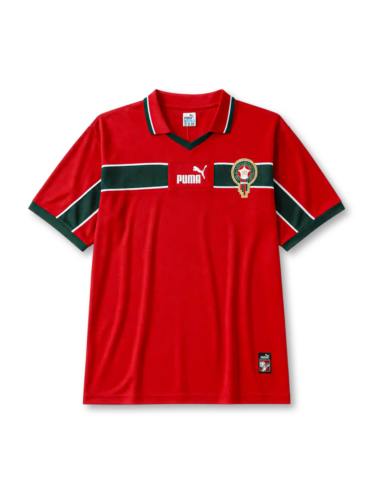 Morocco 1998 third football jersey by Puma from the World Cup kit era