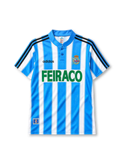 Deportivo La Coruña 1997/98 home football jersey by Adidas with Feiraco sponsor logo