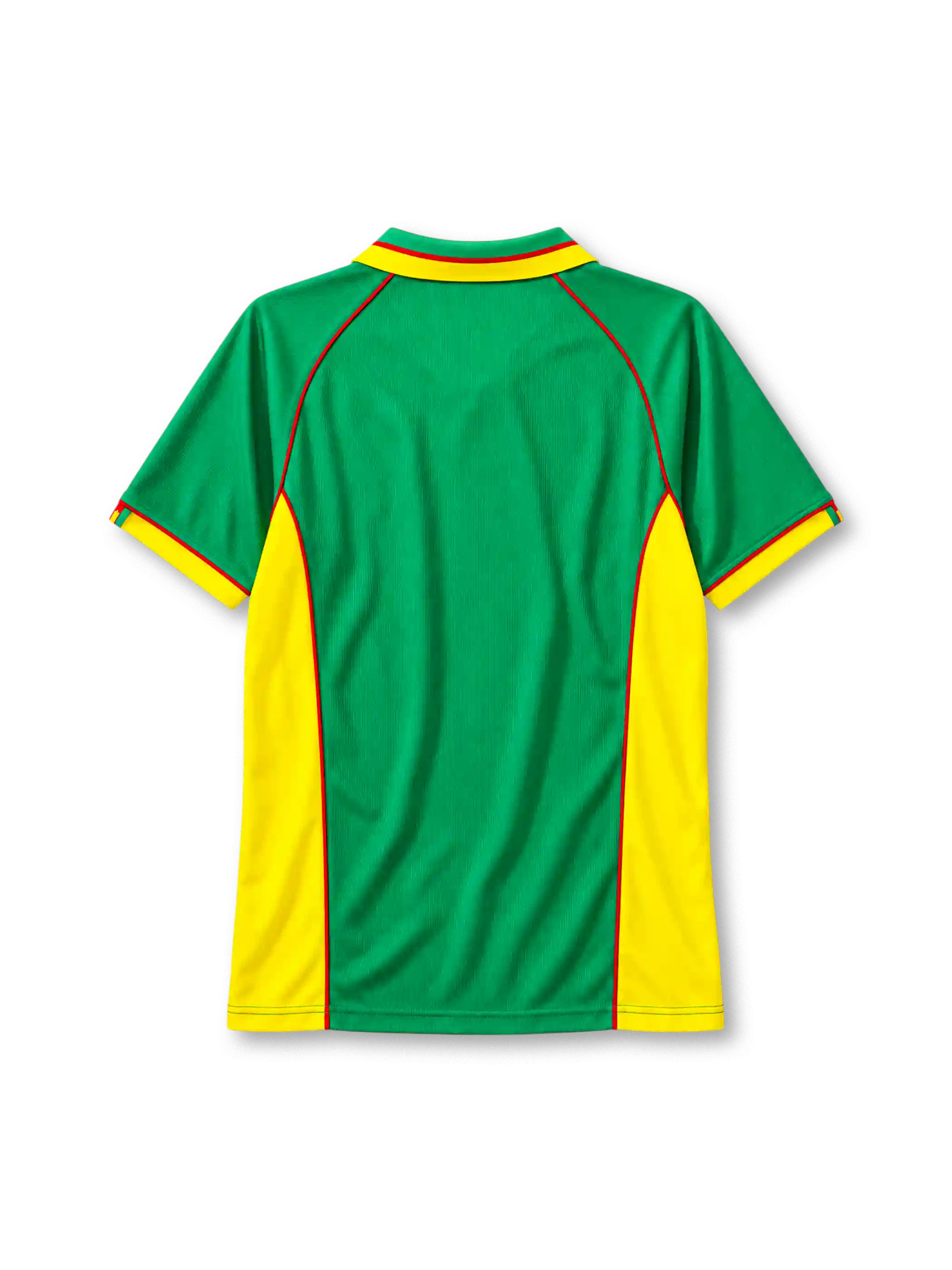 Cameroon 1998/99 home football jersey by Puma from the World Cup kit era