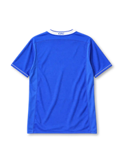 Chelsea 2003-05 home jersey Umbro front view blue Fly Emirates