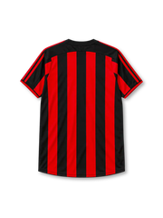 AC Milan 2003-04 home jersey adidas front view red black stripes Meriva