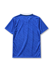 Brazil 1993-94 away jersey Umbro front view blue CBF graphic