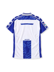 RCD Espanyol 1999-2000 home jersey John Smith front view blue white stripes