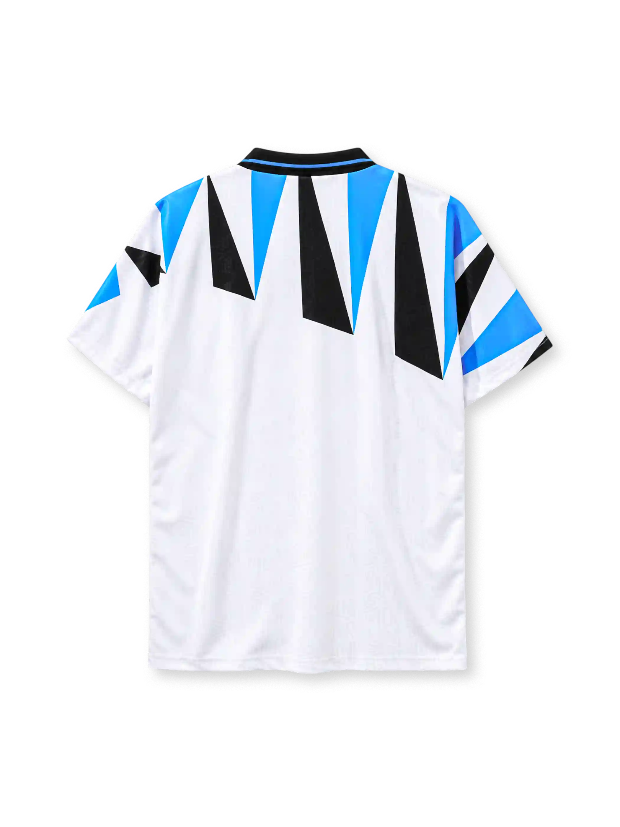 Inter Milan 1992-93 away jersey Umbro front view white geometric pattern