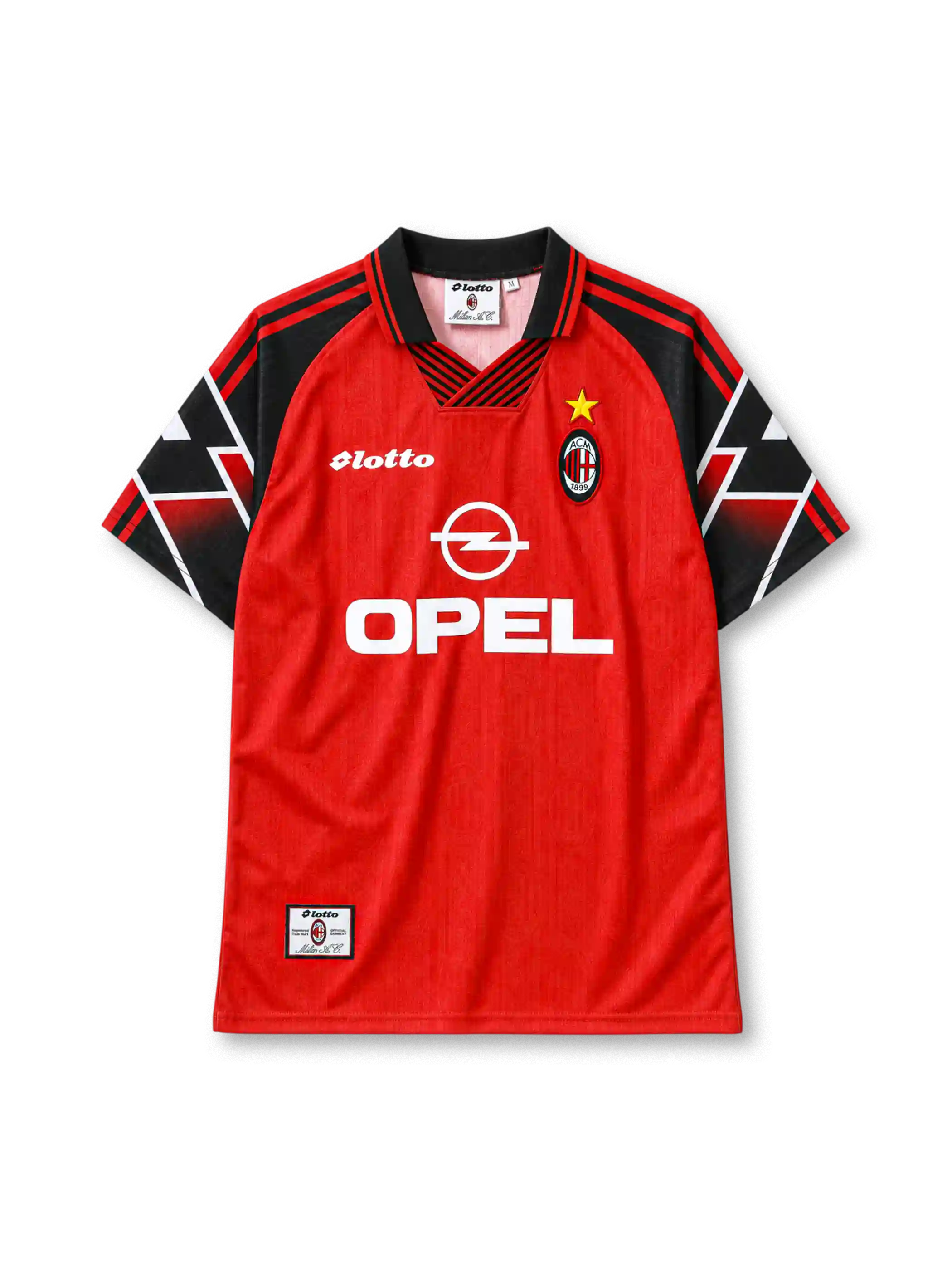 AC Milan 1997/98 third football jersey by Lotto with Opel sponsor logo