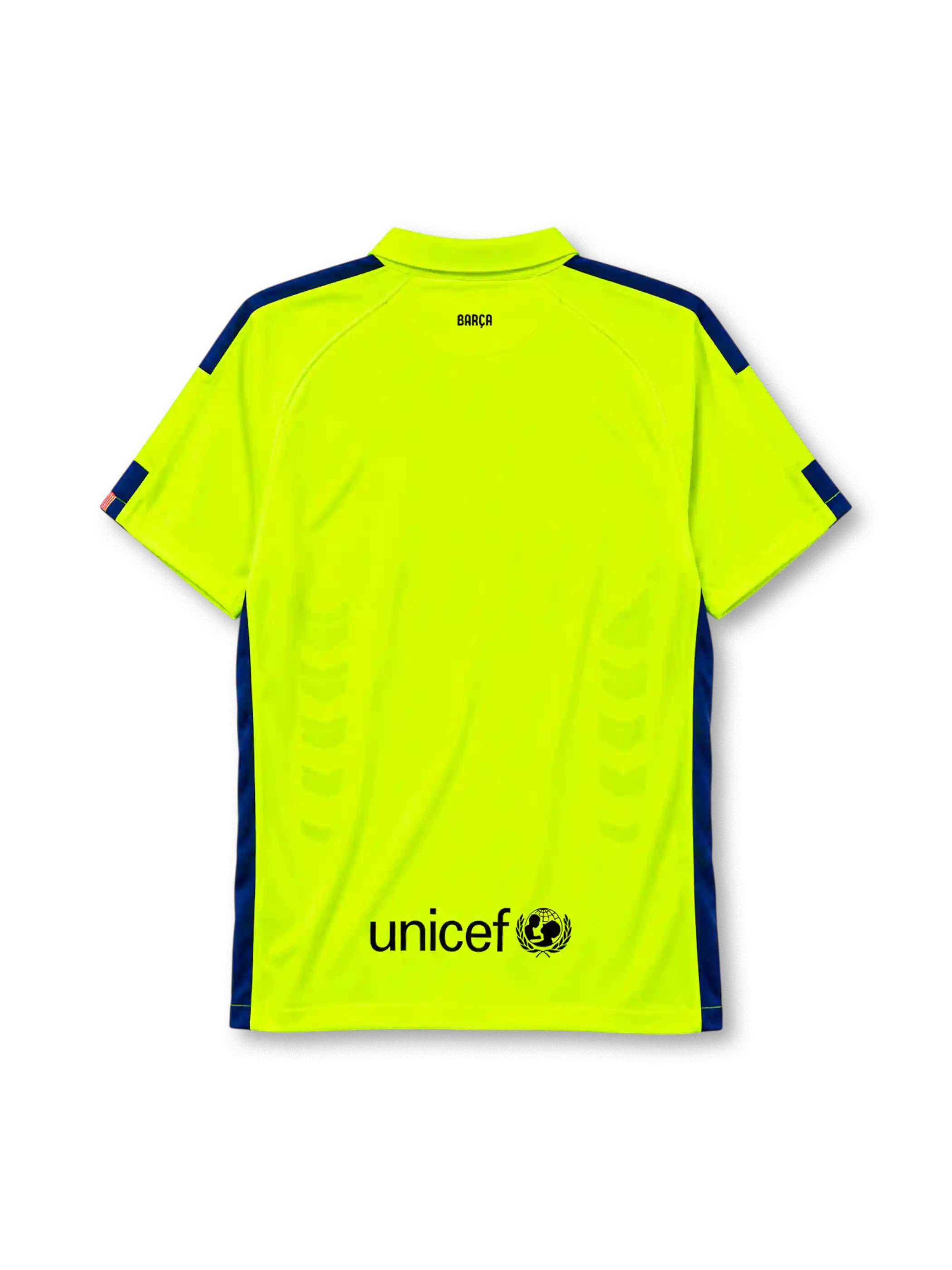 Barcelona 2014/15 third football jersey by Nike with Qatar Airways sponsor logo