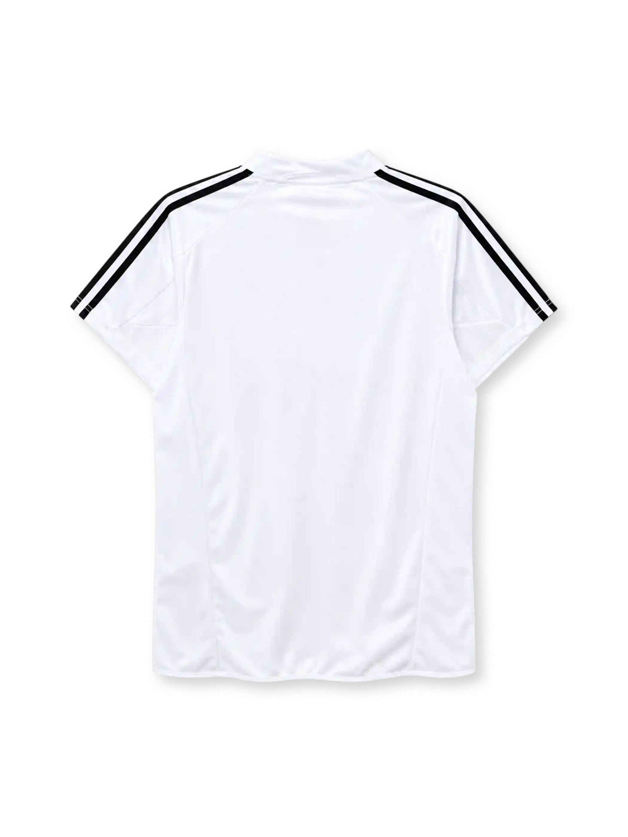 Real Madrid 2004-05 home jersey with Siemens Mobile sponsor logo and Adidas three stripes