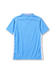 Manchester City 2011-12 home jersey in sky blue with Etihad Airways sponsor and Umbro checkered collar