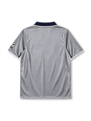Paris Saint-Germain 2000-01 away jersey in grey with Opel sponsor and white chest panel
