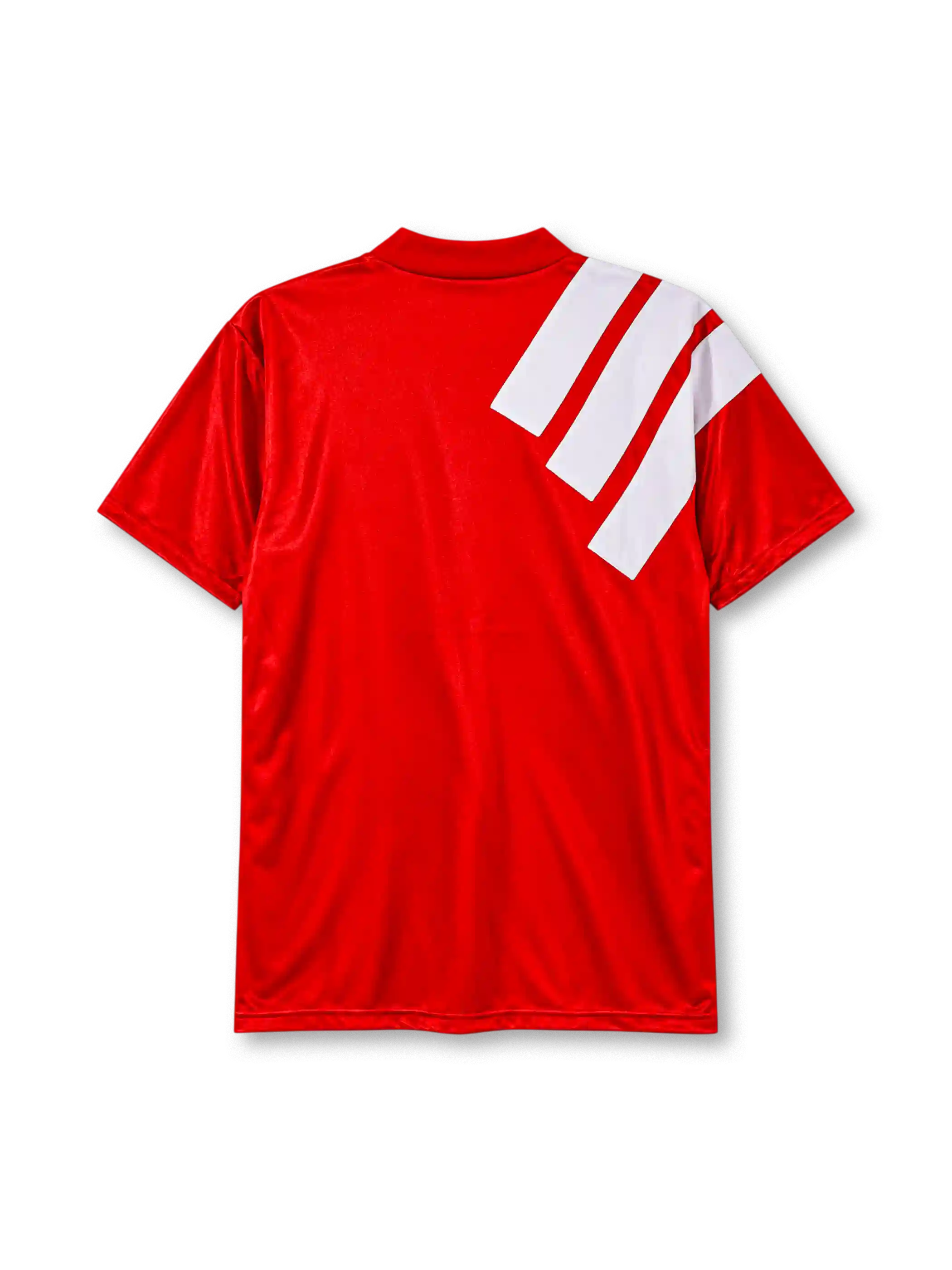 Liverpool 1992-93 home jersey adidas front view red centenary crest