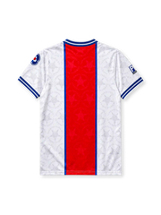 Paris Saint-Germain 1994-95 away jersey Nike front view white red panel
