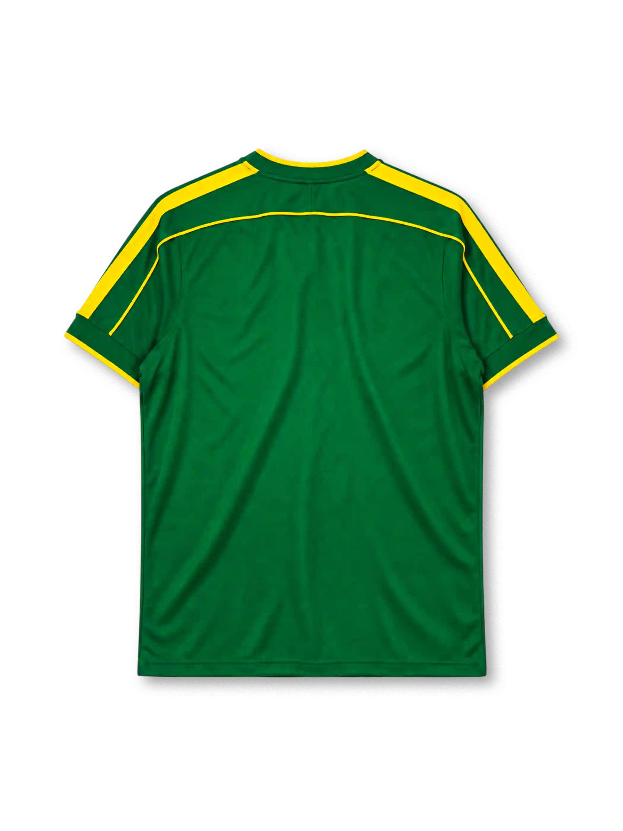 Brazil 1998 goalkeeper jersey Nike front view green yellow trim