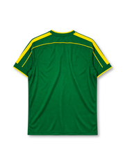 Brazil 1998 goalkeeper jersey Nike front view green yellow trim