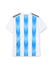 Argentina 2018 home jersey adidas front view white light blue stripes