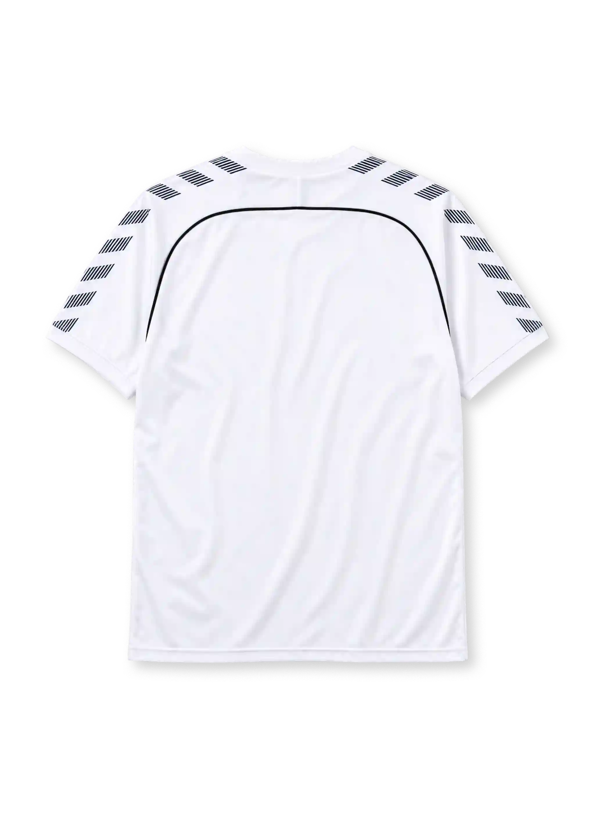 Tottenham Hotspur 1986-87 home jersey Hummel front view white chevron pattern