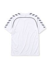 Tottenham Hotspur 1986-87 home jersey Hummel front view white chevron pattern