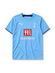 Tottenham Hotspur 2006-07 away jersey Puma front view light blue Mansion sponsor