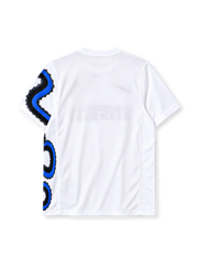 Inter Milan 2010-11 away jersey in white with Pirelli sponsor and dragon tire graphic