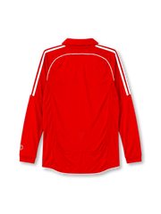 Liverpool 2006-07 home jersey adidas front view red white piping
