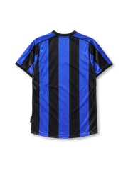 Inter Milan 1999-2000 home jersey Nike front view blue black stripes