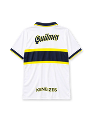 Boca Juniors 1996-97 away jersey Nike front view white navy band