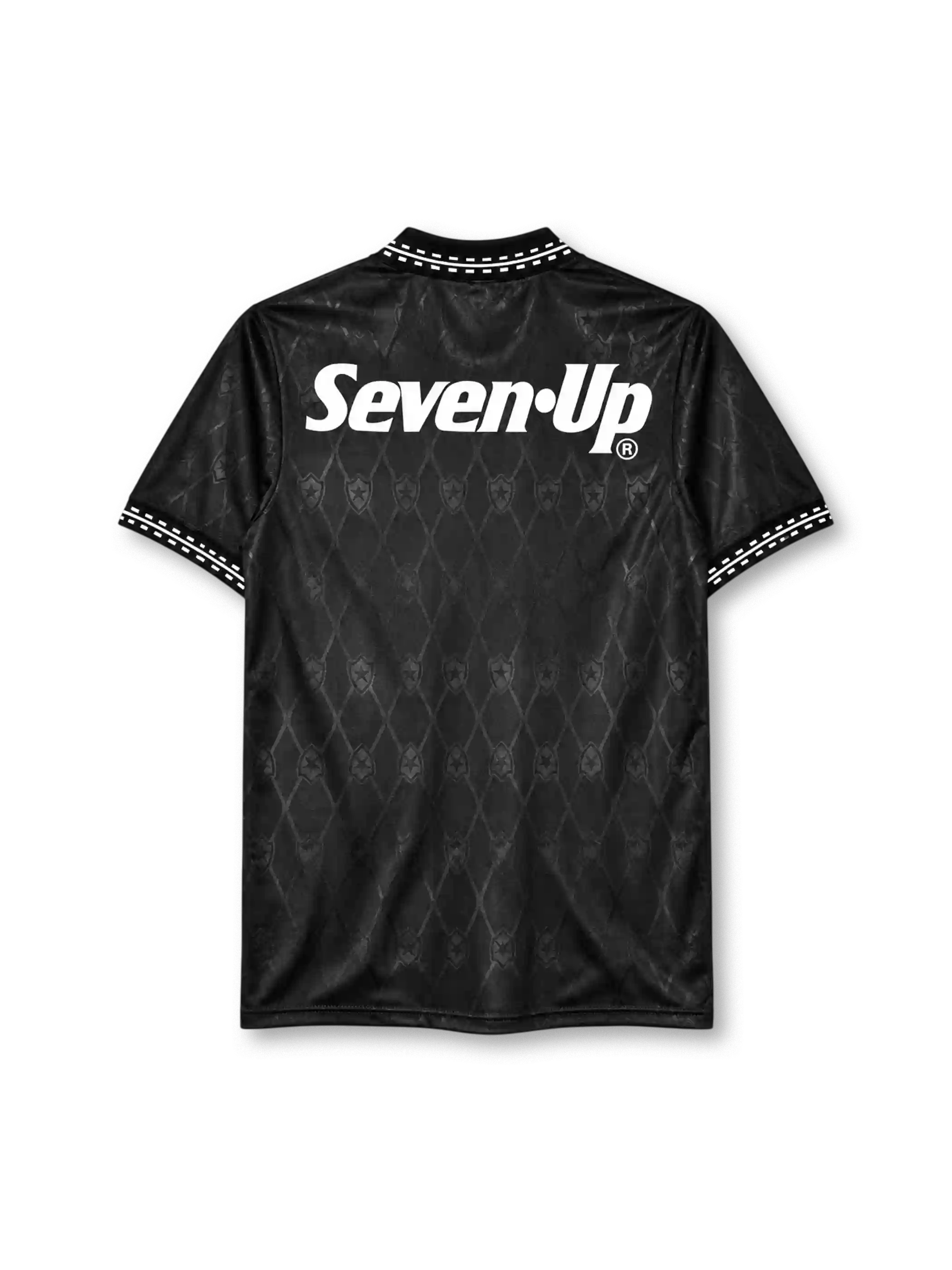 Botafogo 1995-96 away jersey Finta front view black 7up