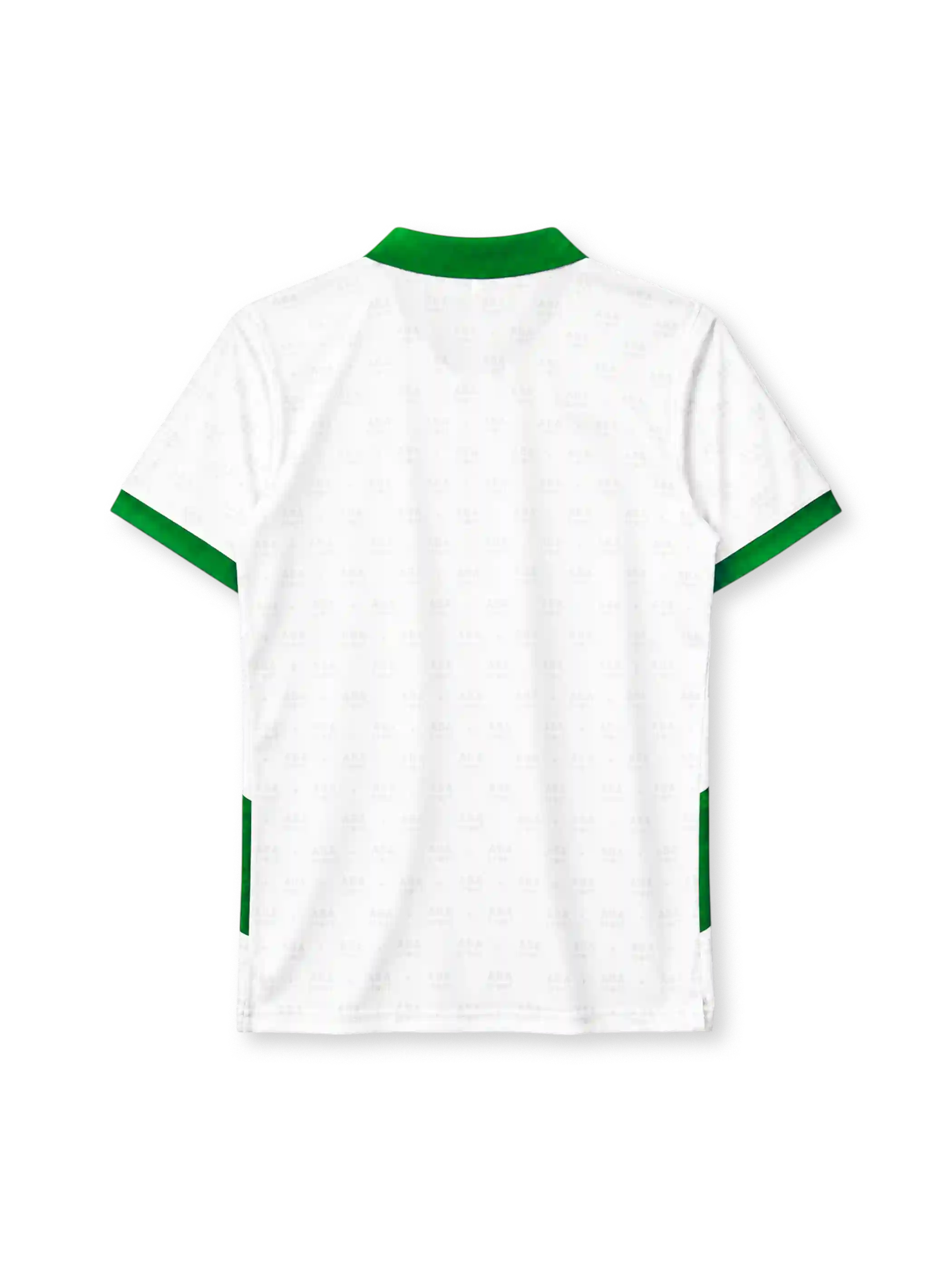 Mexico 1995 away jersey ABA Sport front view white green graphic
