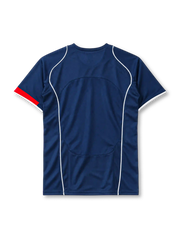 Paris Saint-Germain 2004-05 home jersey Nike front view navy red stripe