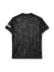 Manchester United 2019-20 third jersey adidas front view black rose print