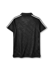 West Germany 1988-90 away jersey in black with white chevron and DFB eagle crest