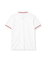 Liverpool 1996-97 away jersey in white with red trim and Carlsberg sponsor