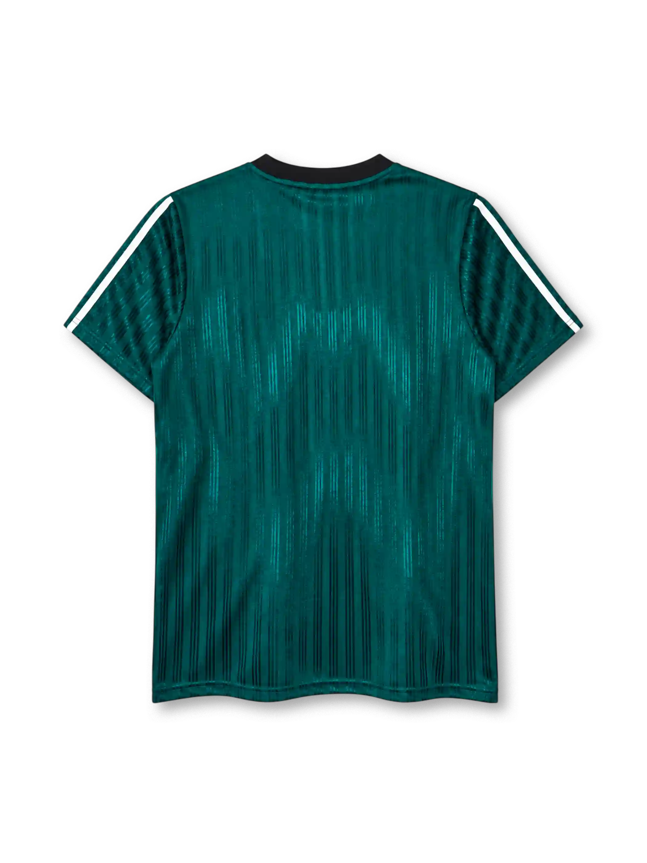 Liverpool adidas Bringback T-shirt in teal green with trefoil logo and heritage crest
