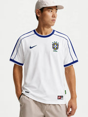 Brazil 1998 White Jersey