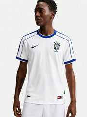 Brazil 1998 White Jersey