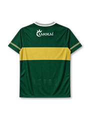 Kerry GAA home jersey in green with gold chest band and Ciarrai crest