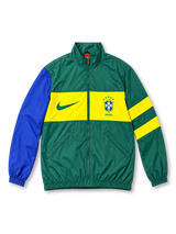 Brazil National Team Retro Track Jacket Green Yellow Blue