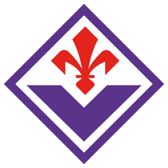 Purple defines Florence identity. ACF Fiorentina｜Serie A Collection logo